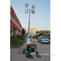 hot sale mobile construction light tower with diesel generator